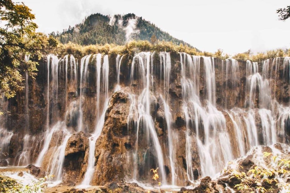 Nuorilang waterfall, near the junction of the Jiuzhaigou national park’s three tourist valleys – Shuzheng, Rize and Zechawa. Pictures: Valerie Teh