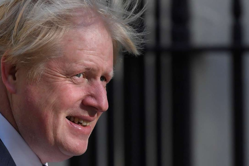 Britain's Foreign Secretary Boris Johnson arrives in Downing Street in London on Tuesday. Photo: Reuters
