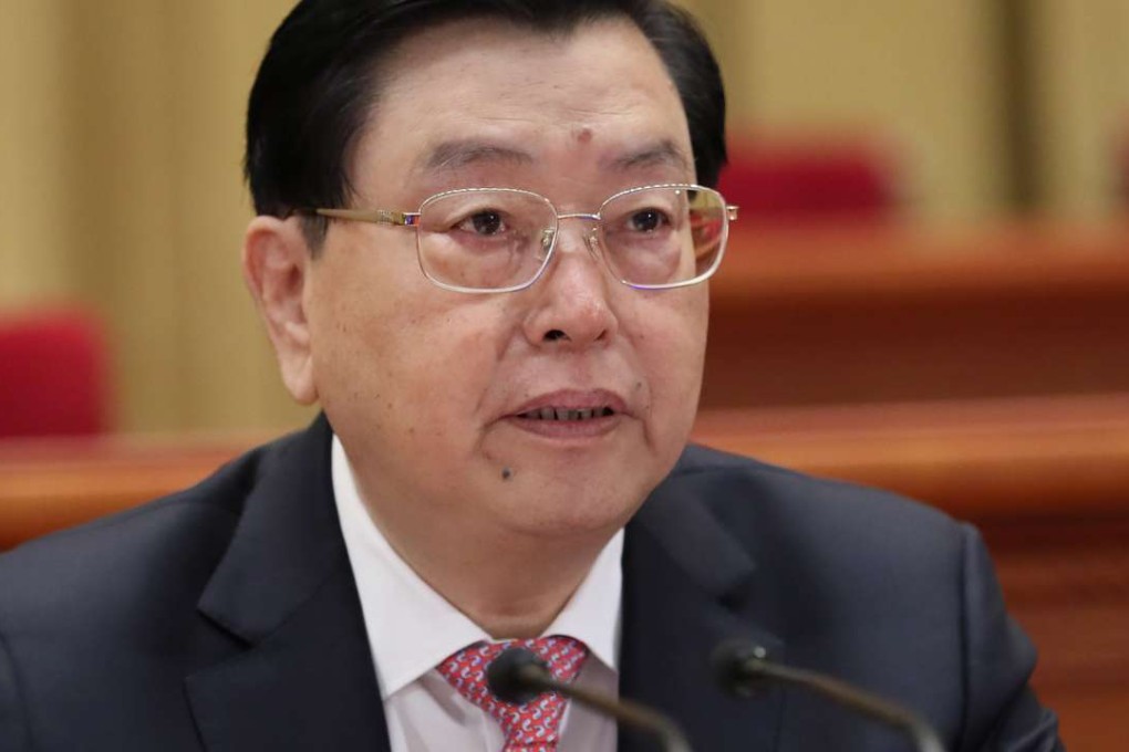 Zhang warned Hong Kong against challenging the bottom line of national sovereignty. Photo: Xinhua