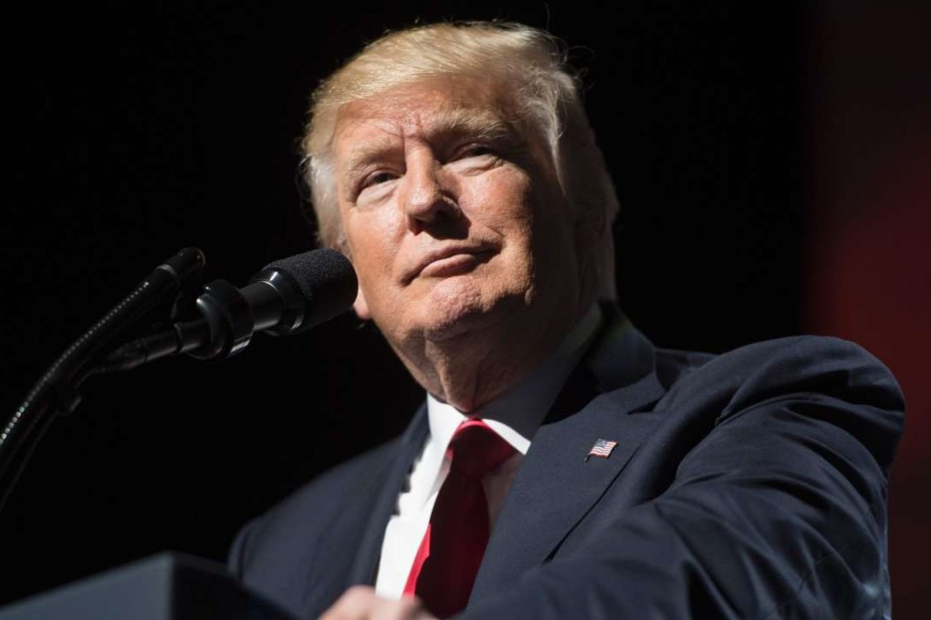US President Donald Trump arrives to address the National Rifle Association (NRA) Leadership Forum in Atlanta, Georgia on April 28, 2017. Photo: AFP