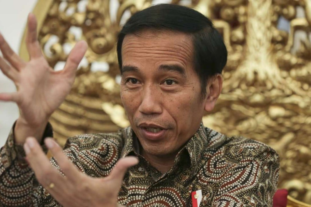 Joko Widodo, the president of Indonesia, speaks to This Week in Asia. Photo: Thomas Yau