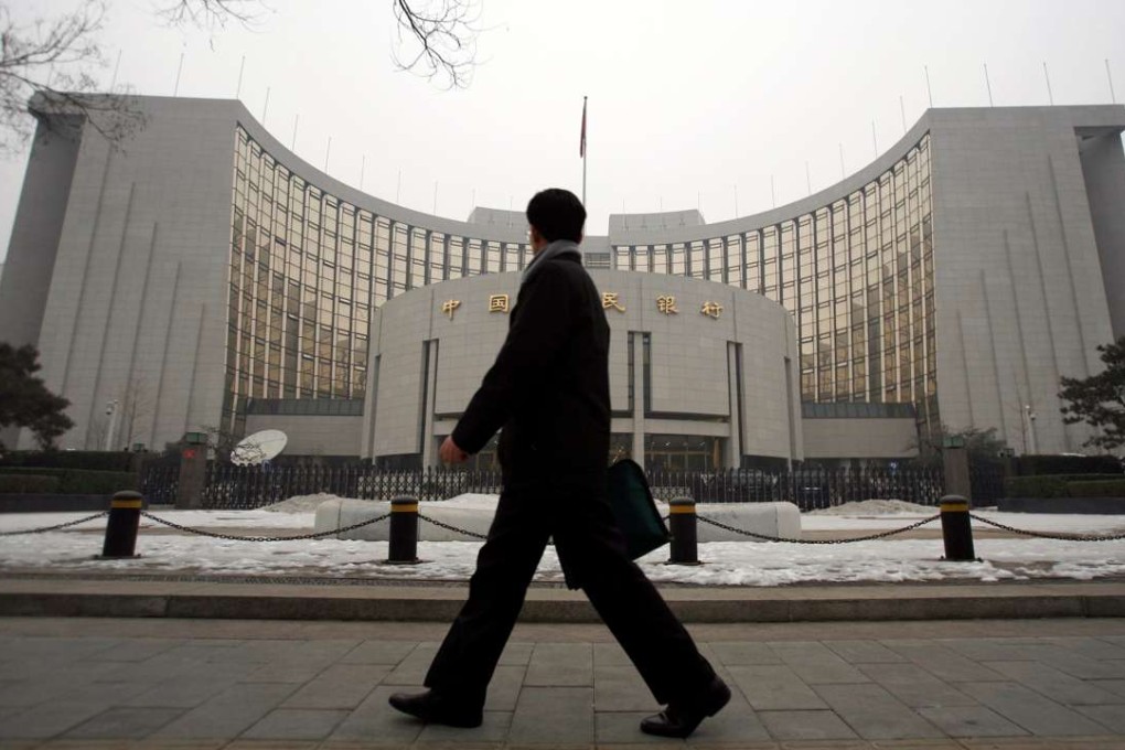 In the first quarter of 2017, the People’s Bank of China (PBOC) formally included banks’ off balance sheet WMPs in its Macro Prudential Assessment (MPA) indicators. Photo: Reuters