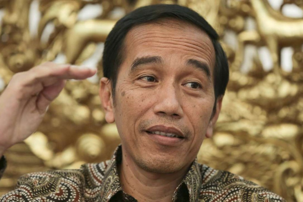 Joko Widodo, the president of Indonesia, speaks to This Week in Asia. Photo: Thomas Yau