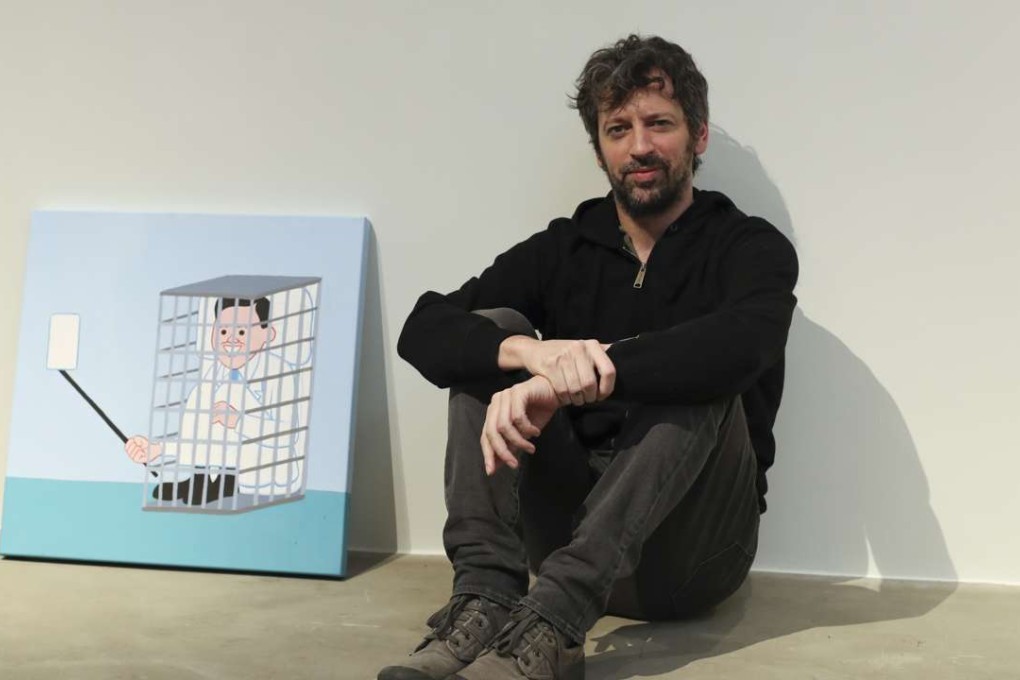 Comic strip artist Joan Cornellà’s Hong Kong exhibition runs from May 6 to May 21 at Space 27 in Quarry Bay. Photo: Nora Tam