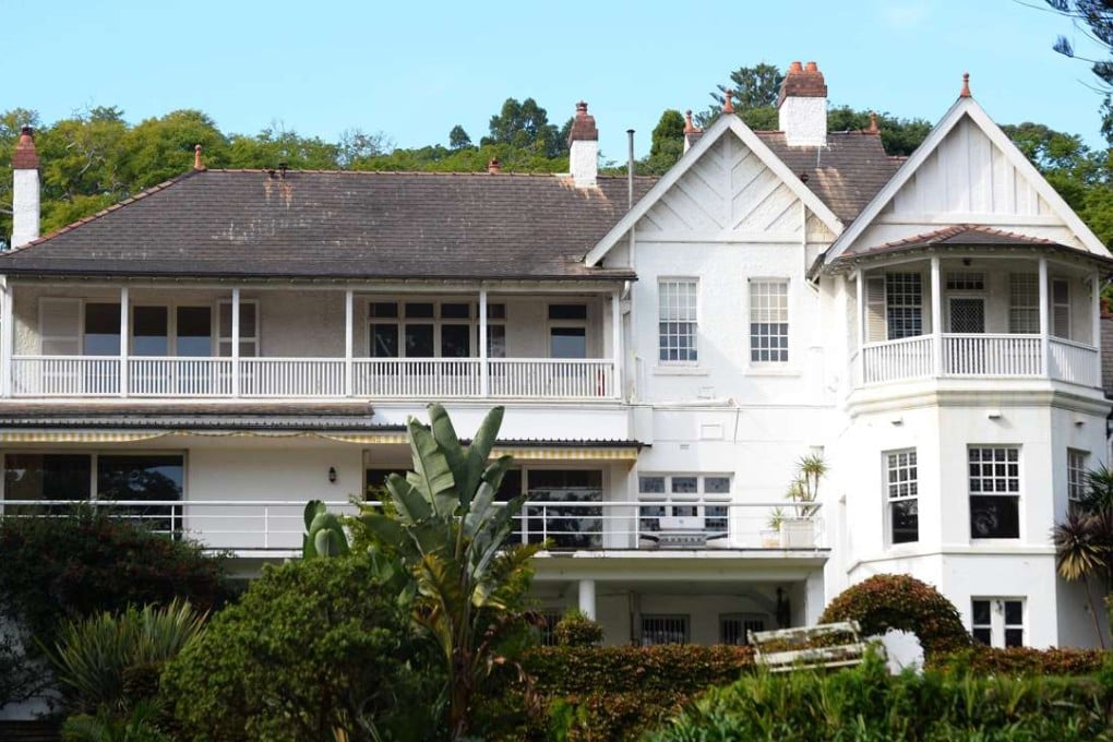 ‘Elaine’, a seven-bedroom Victorian mansion located on the waterfront in the suburb of Point Piper in Sydney. Photo: AFP