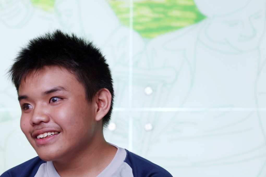 Hong Ka-lung filed his complaint to the city’s Equal Opportunities Commission. Photo: Felix Wong