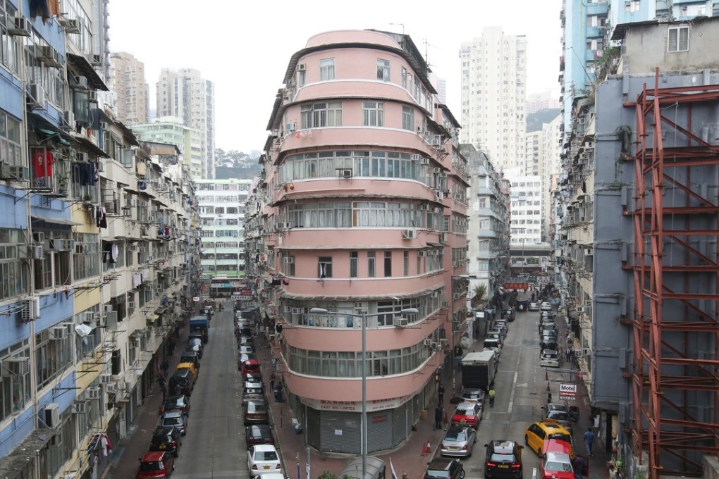 The Urban Renewal Authority is redeveloping rundown areas like this one in To Kwa Wan. Photo: Edward Wong
