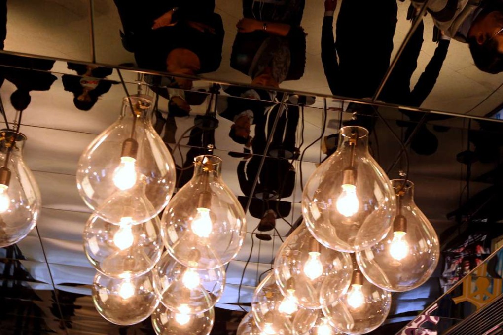 Light decorations at Queensway Plaza in Admiralty in 2012. Hong Kong’s new power deal partly addresses air pollution and climate change, but appears to ignore the effects of wasteful consumption. Photo: Felix Wong