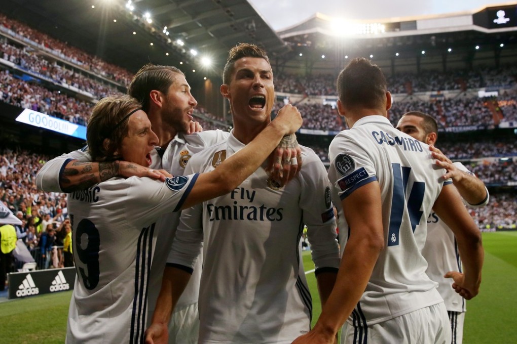 Real Madrid’s Cristiano Ronaldo bagged yet another hat-trick in the 3-0 win over Atletico. Photo: Reuters