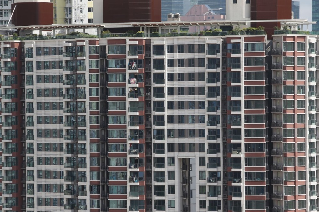 View of Urban Renewal Authority (URA) subsidised housing De Novo at the 3 Muk Chui Street in Kai Tak.Photo: Sam Tsang
