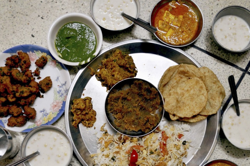 A thali in Rajasthan with a selection of chutneys. Photo: Alamy