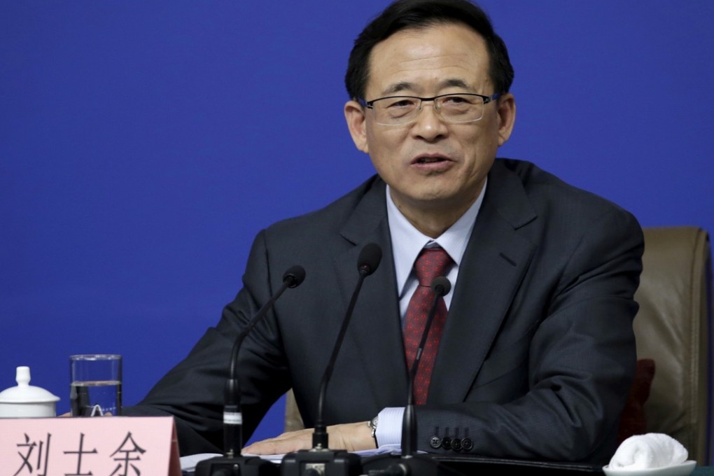 Liu Shiyu, chairman of the China Securities Regulatory Commission (CSRC), is seen as a rising political star after he successfully stabilised a plummeting market amid a crisis of confidence. Photo: Reuters