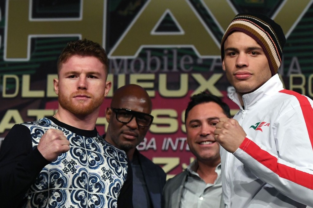 Saul ‘Canelo’ Alvarez and Julio Cesar Chavez Jnr will face off in Las Vegas on Saturday. Photo: AFP