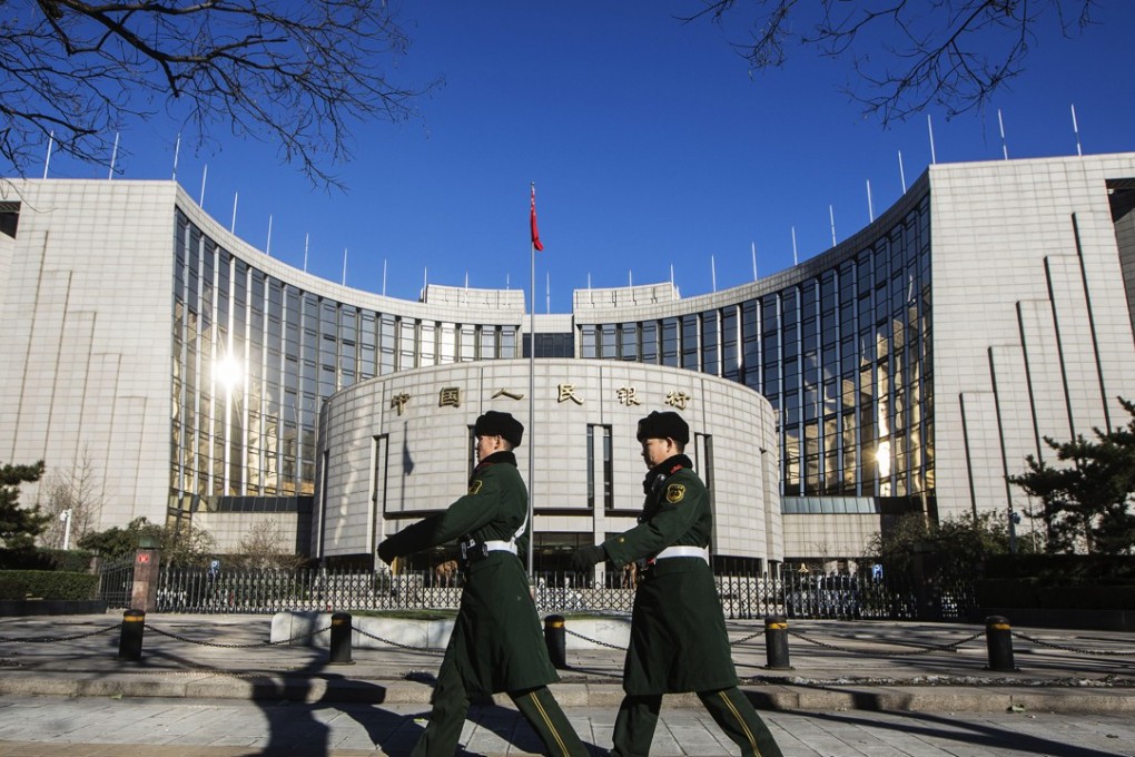 Beijing has made “deleveraging” the economy a major task for the year, stepping up efforts to reduce interbank liquidity via open market operations. PHOTO: Bloomberg
