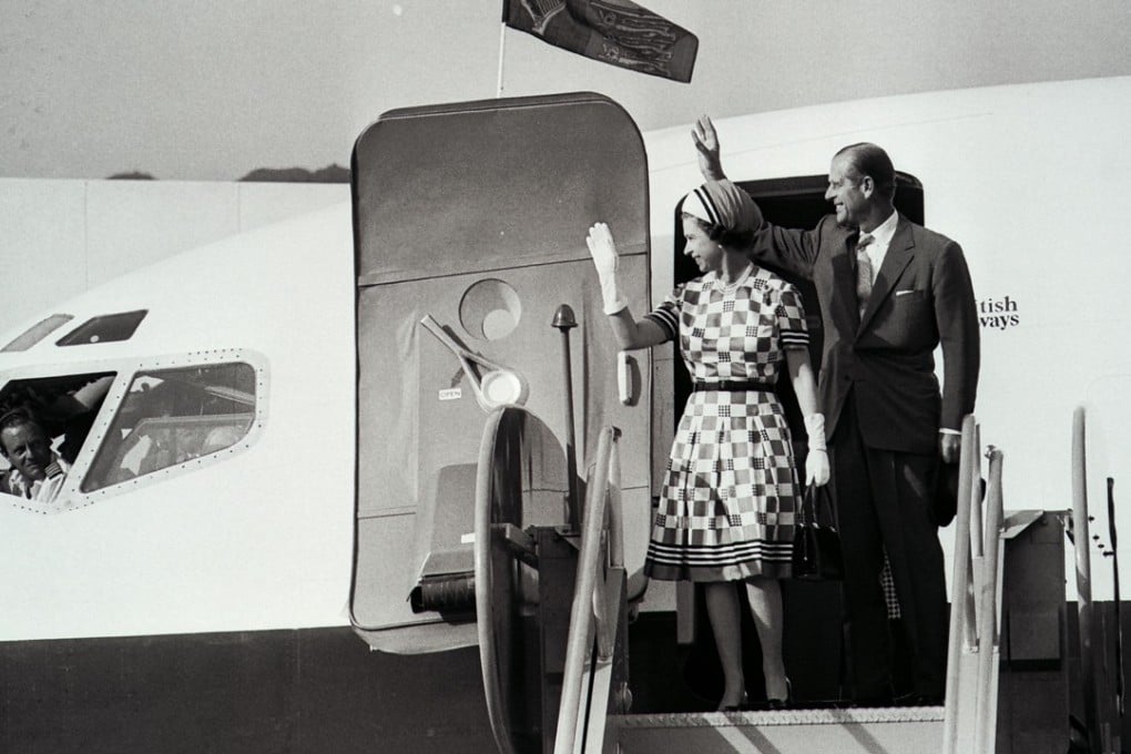Queen Elizabeth and Prince Philip in Hong Kong. Picture: SCMP
