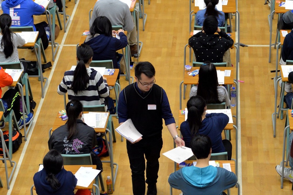 The Hong Kong exam system has long been criticised for being exam oriented. Photo: Pool Picture