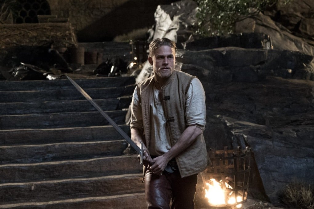 Charlie Hunnam as the title character in King Arthur: Legend of the Sword.