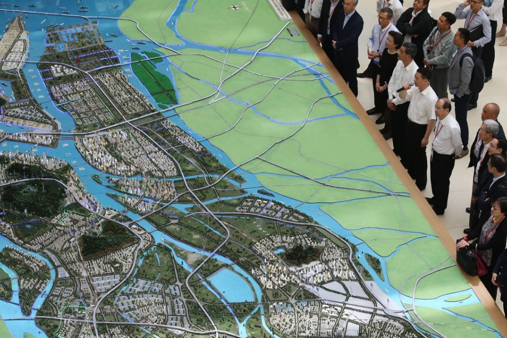 With US$1.36 trillion of GDP and a population of 100 million, the Guangdong-Hong Kong-Macau Greater Bay Area has great development potential. Photo: Dickson Lee