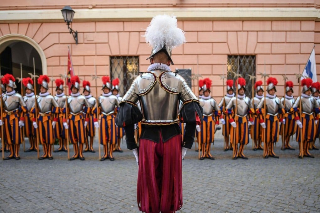 The world’s oldest standing army has 40 new members after a Vatican Swiss Guard swearing-in ceremony. Photo: AFP
