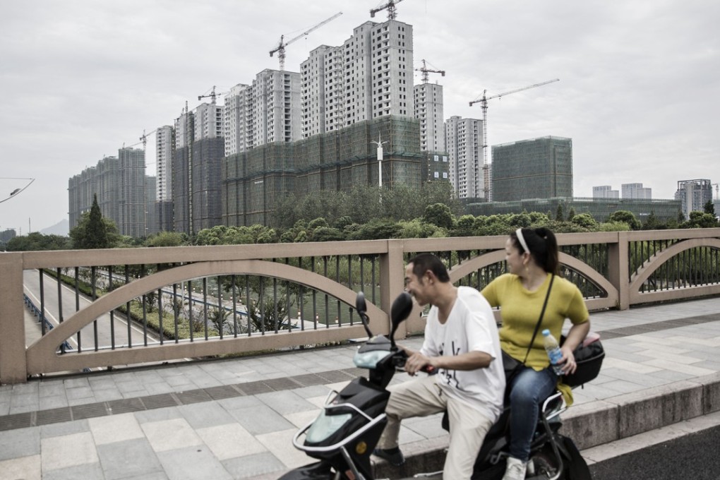 View of apartment buildings under construction in Hangzhou, China, where Greentown is based. Photo: Bloomberg