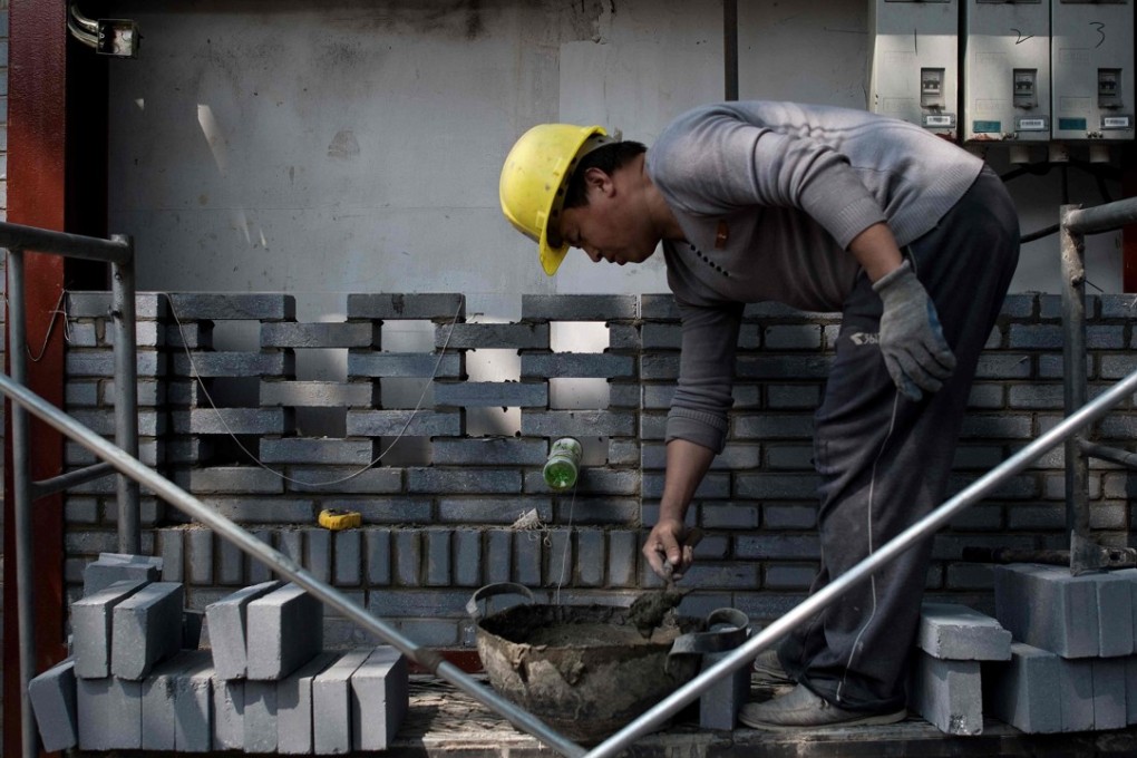 China's manufacturing activity expanded at its slowest pace in seven months in April, as output and new orders rose at softer rates, according to a private survey. Photo: AFP