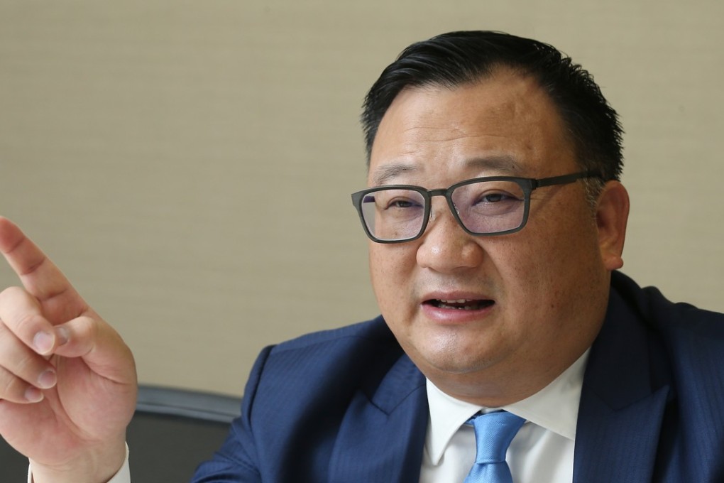 Liu Xuebin, chairman and co-founder of Dongguan-based Wisdom Education, the largest private education group in South China, which is planning to operate a school in every medium-sized city within Guangdong province. Photo: K. Y. Cheng