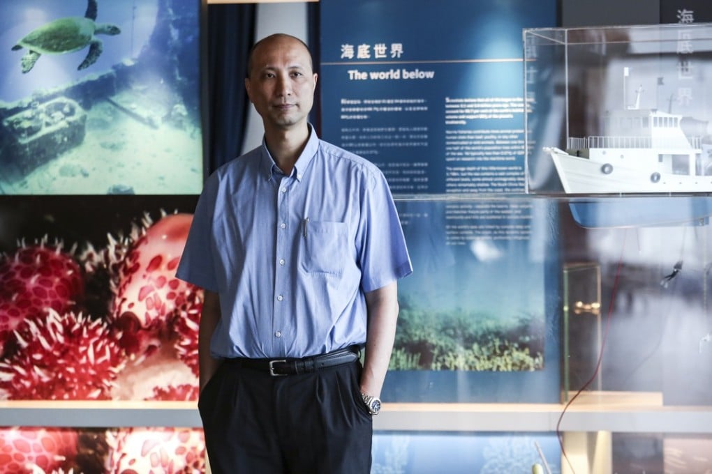 Engineer Ricky Chan first became interested in underwater heritage when he took a course in nautical archaeology. Photo: Jonathan Wong
