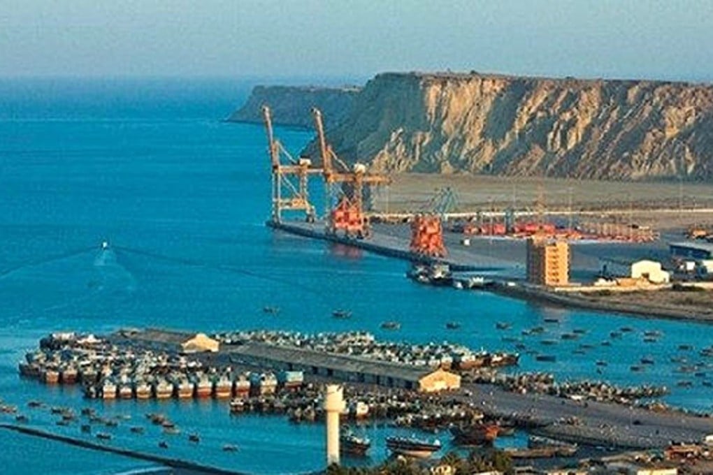 An undated file picture of Kyauk Pyu port in Myanmar. Photo : Handout