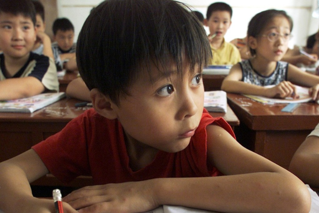 A file picture of pupils at a school near Shanghai. Photo: Reuters
