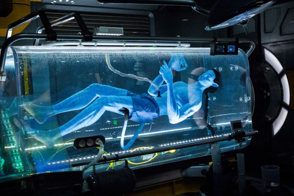 Inside a waiting queue for, "Avatar Flight of Passage," which simulates the effect of riding a banshee, one of "Avatar's" winged, dragon-like animals, inside Pandora -- The World of Avatar, the new world at Disney's Animal Kingdom theme park, in Orlando, Florida. Photo: Los Angeles Times/TNS