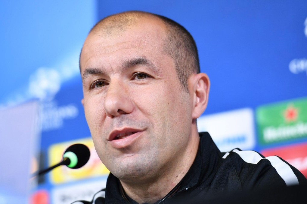 AS Monaco coach Leonardo Jardim has been trying to convince his team that the tie is not dead after the first leg defeat. Photo: EPA