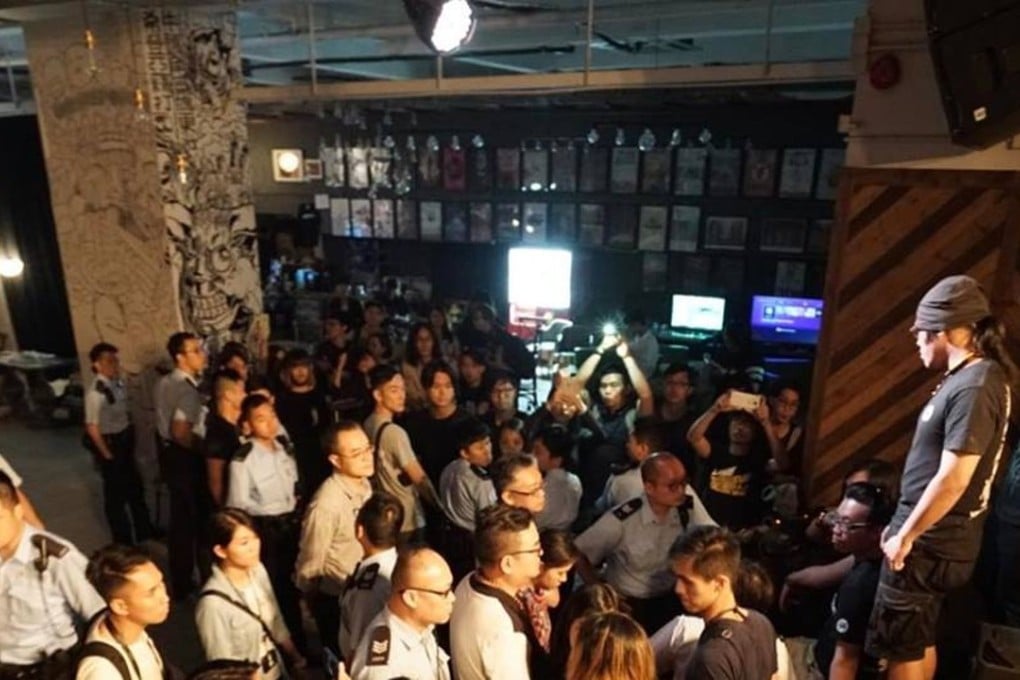 Police and immigration officers raided Hidden Agenda on Sunday night. Photo: Facebook