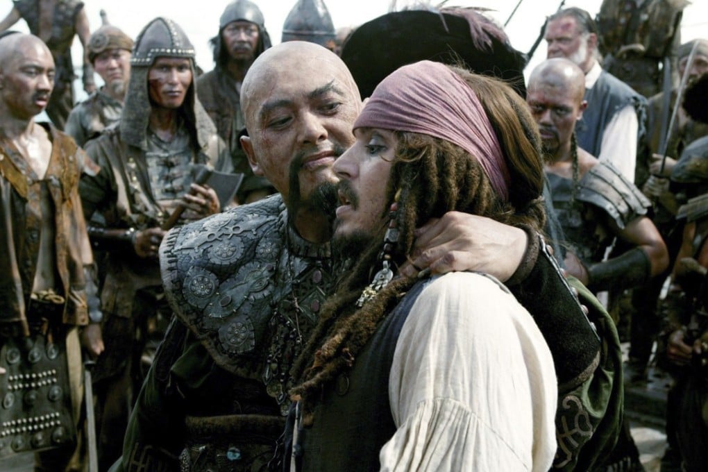Hong Kong’s Chow Yun-fat played captain Sao Feng, modelled on Hong Kong pirate Cheung Po Tsai, and Johnny Depp was captain Jack Sparrow in 2007 film Pirates of the Caribbean: At World’s End.