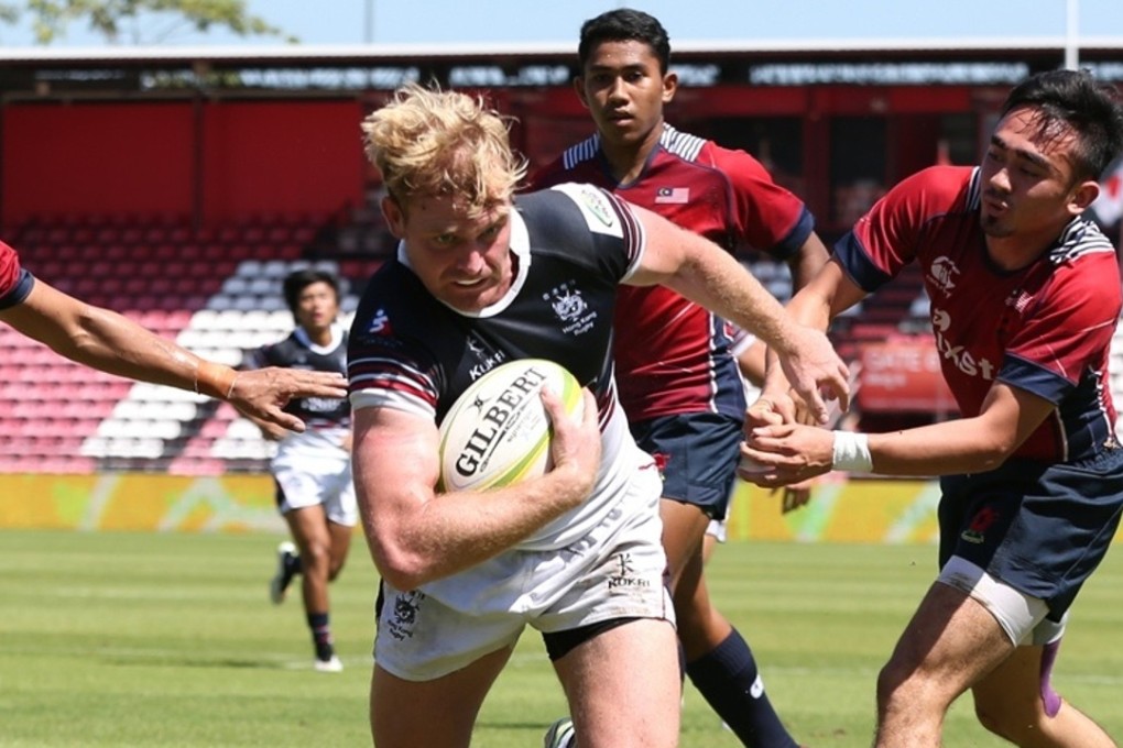 Hong Kong-born players, such as Jamie Hood, are a priority for the union. Photo: HKRU