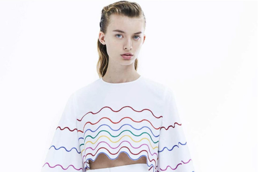 Turn on the charm with the pretty blouse and trouser set from Sara Battaglia, plus the gorgeous slingback loafers by Charles & Keith