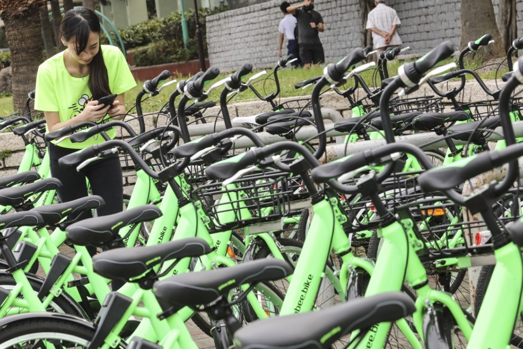 Bike-sharing companies are not competing on bike costs, but hoping to earn more from the customer data gathered from those using their bicycles, say analysts. Photo: Felix Wong