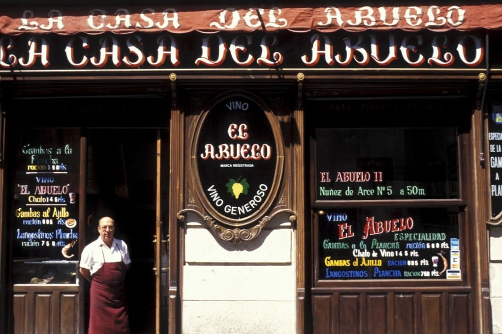 Exterior of La Casa del Abuelo in Madrid. Photo: Alamy