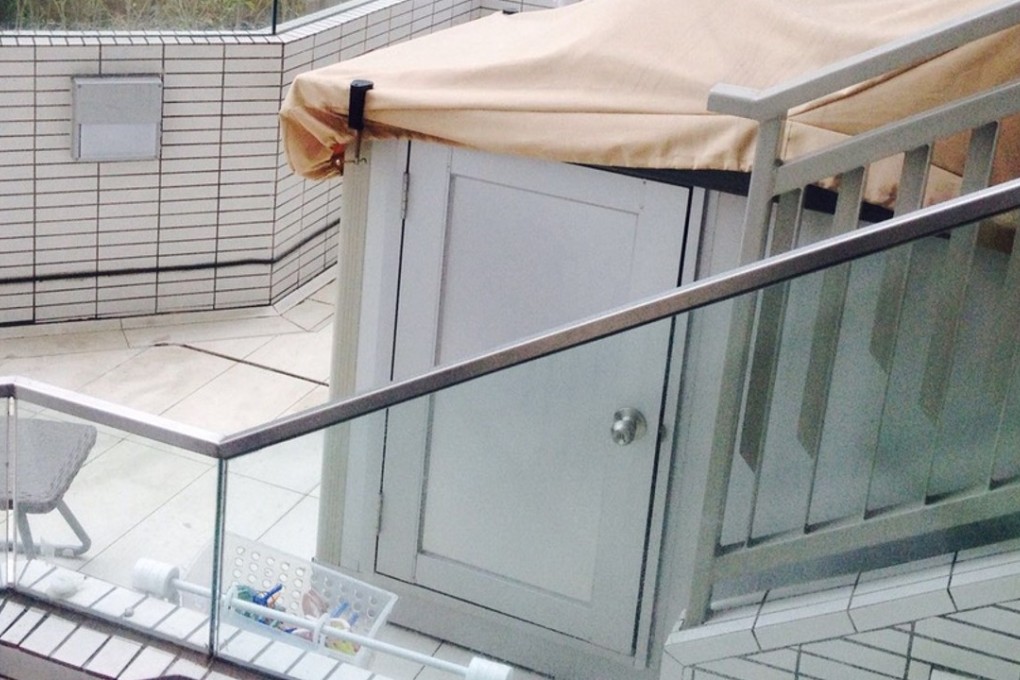 Some helpers were forced to sleep in cupboards or on balconies. Photo: Handout