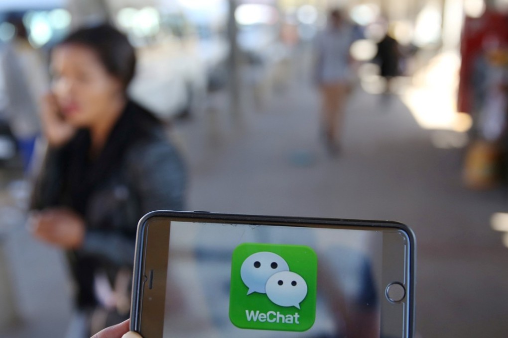 WeChat is China’s most popular social media application with 889 million active users worldwide by the end of 2016. Photo: Reuters