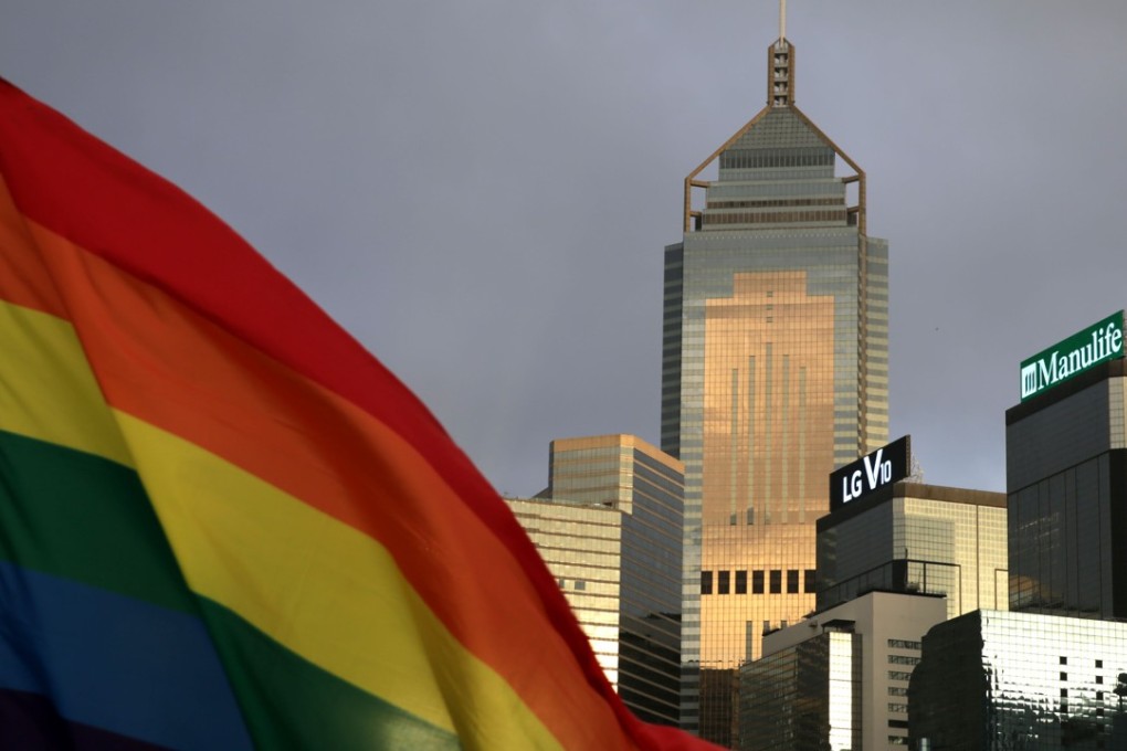 Hong Kong’s Marriage Ordinance recognises the voluntary union for life of a man and a woman, and changing that would require extensive public consultation. Photo: AFP