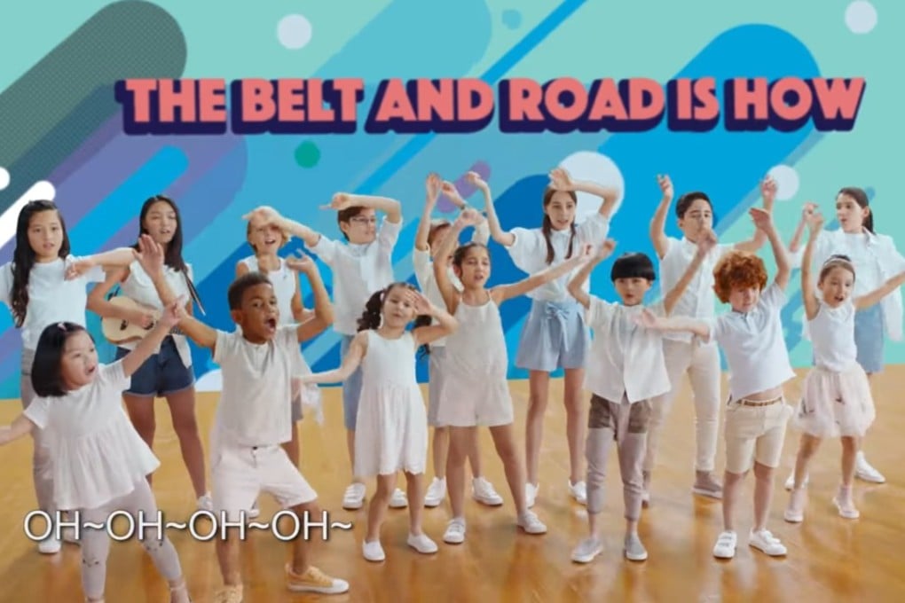 A two-minute music video clip about China’s ‘Belt and Road Initiative’. Photo: Handout