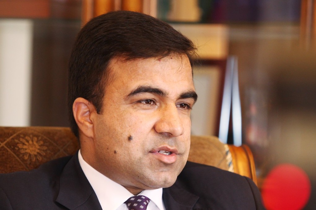 Janan Mosazai, Afghanistan’s Ambassador to China, during an interview at the Afghan Embassy in Beijing on April 21, 2017. Photo: Simon Song