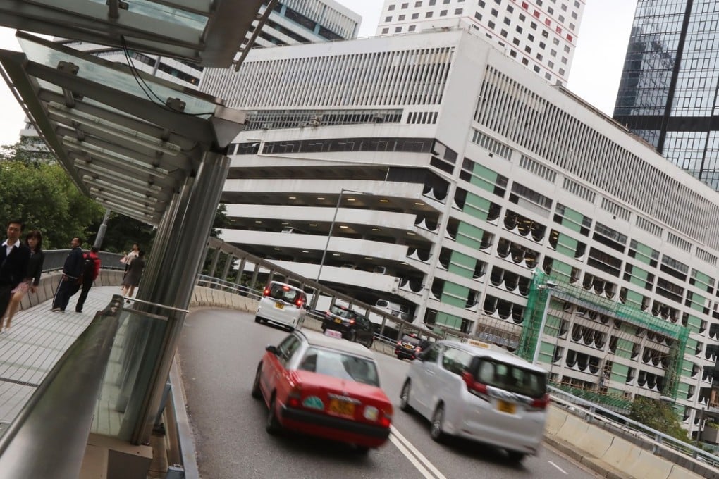 Exterior of Murray Road Carpark Building in Admiralty. Photo: Felix Wong