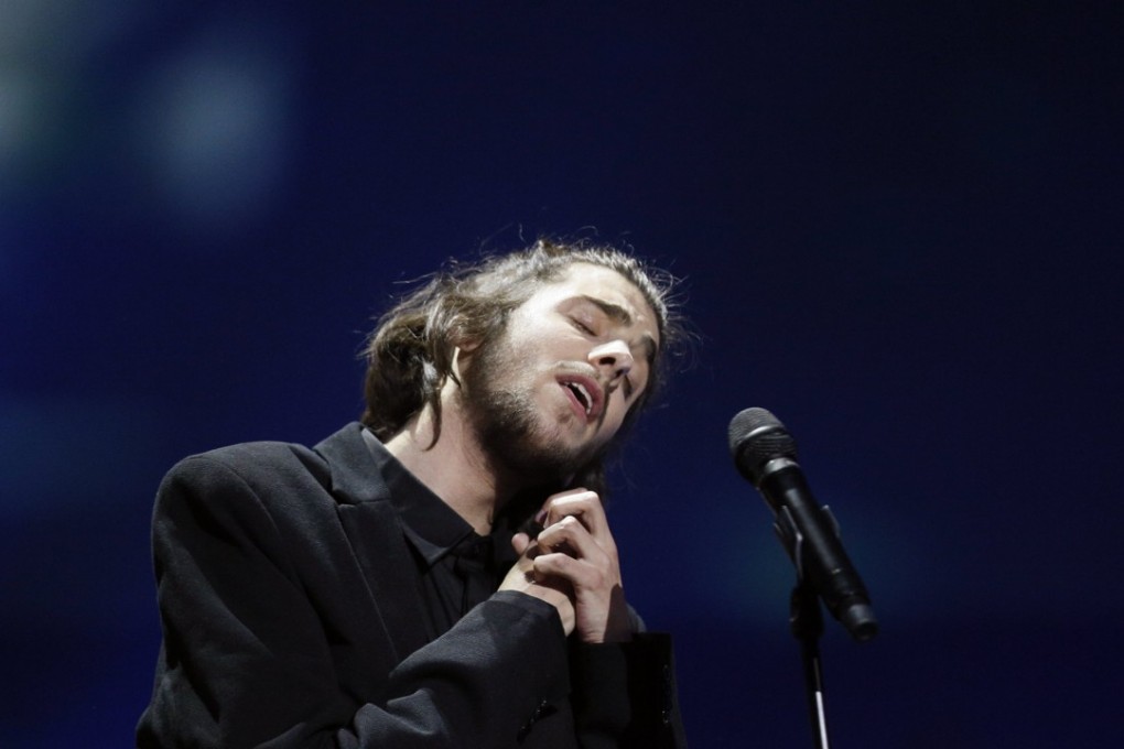 A few weeks ago, Salvador Sobral, the 27-year-old Portuguese crooner who won Saturday’s Eurovision Song Contest, was an unknown artist waiting for a heart transplant. Photo: EPA