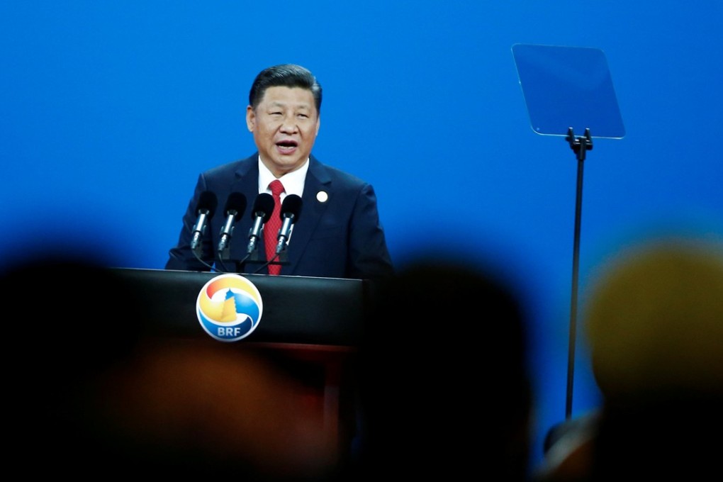 Chinese President Xi Jinping at the Belt and Road Forum in Beijing. Photo: Reuters