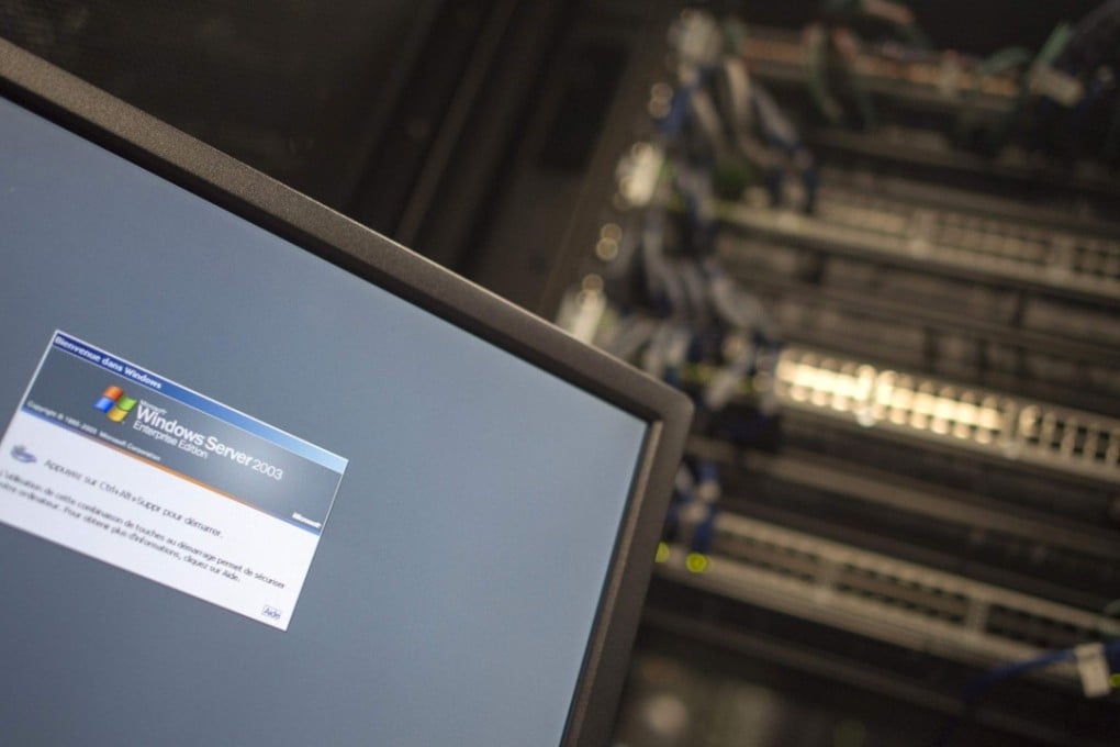 CNCERT, the national computer emergency response body, has urged users of Windows computer systems to install a cybersecurity patch to fend off attacks from the ransomware. Photo: AFP