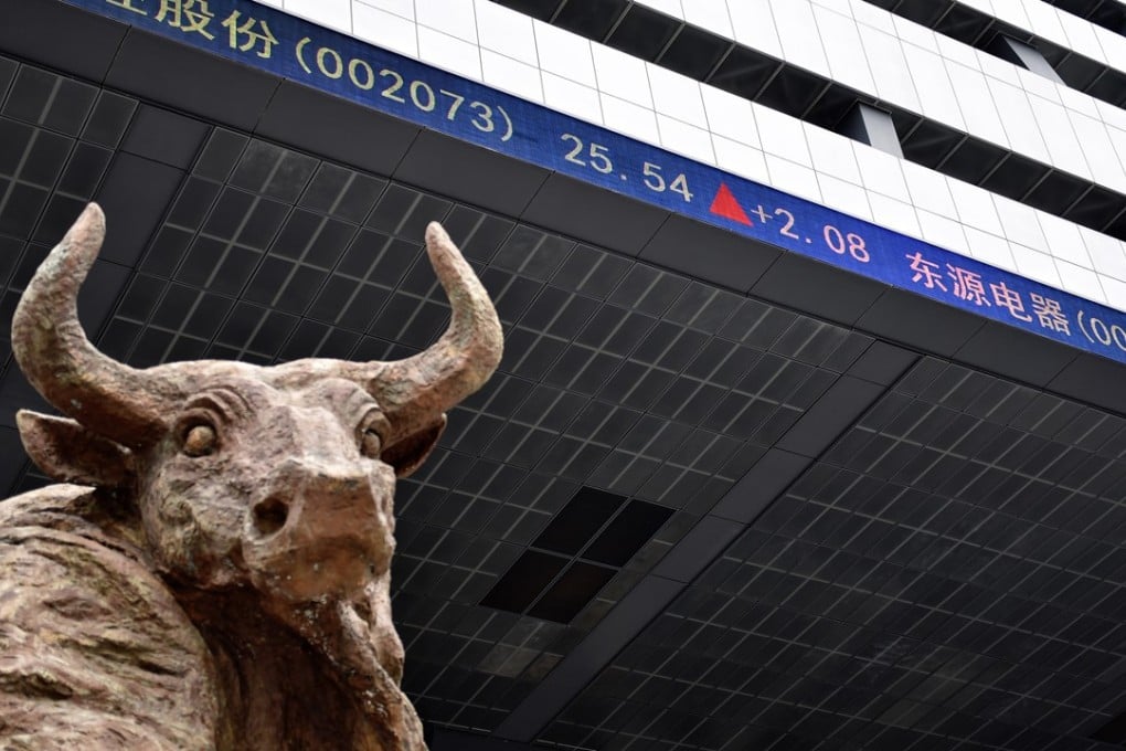 The ChiNext Index, tracking China's Nasdaq-style board of small-caps, climbed 2.0 per cent to 1,814.94 on Tuesday. Photo: Xinhua