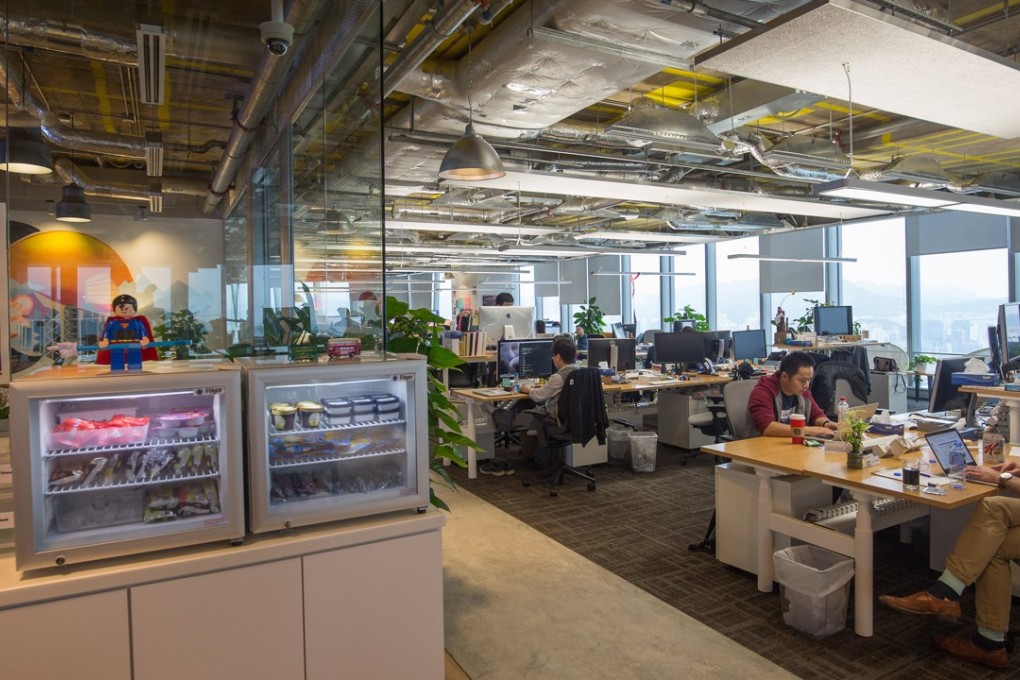Facebook’s Hong Kong offices. The IT sector may have to think outside the box to attract young Hongkongers and teach them the necessary skills. Photo: Paul Yeung