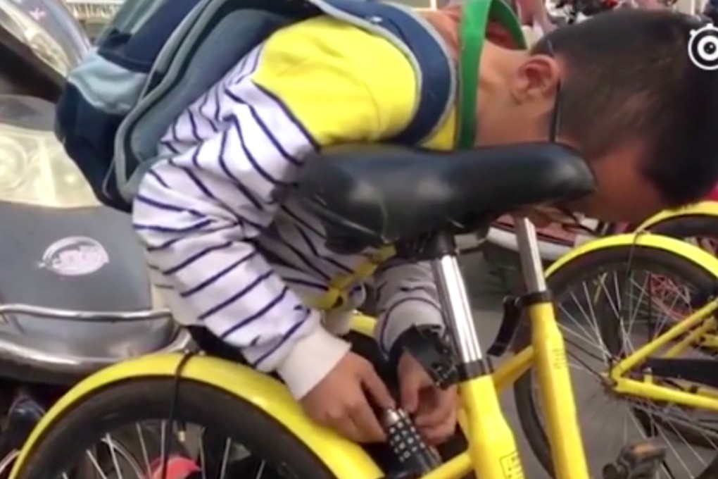 The primary school aged boy was able to coax the lock open simply by listening to its movements. Photo: Handout