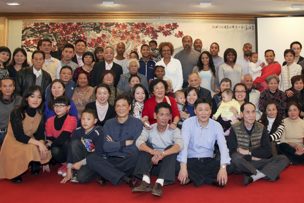 The Lowe family reunion in China in December 2012. Photo: courtesy of Samuel Lowe's family